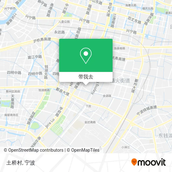 土桥村地图