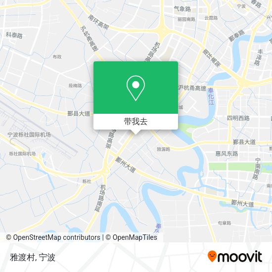 雅渡村地图