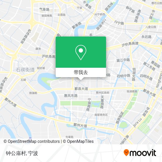 钟公庙村地图