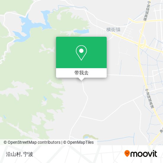 沿山村地图