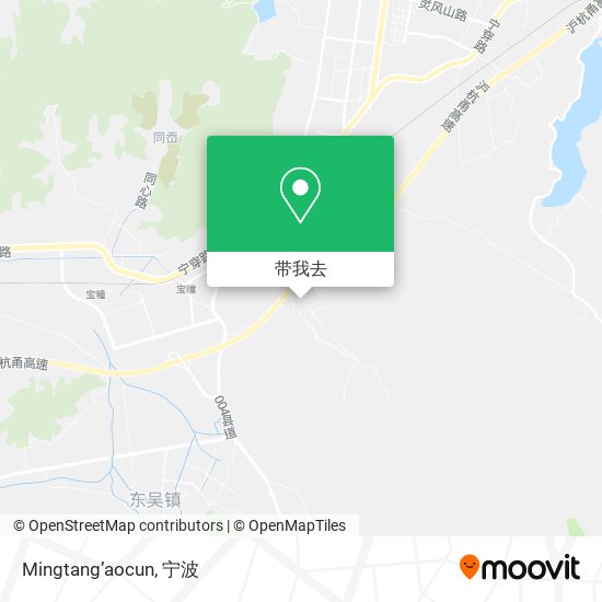 Mingtang’aocun地图