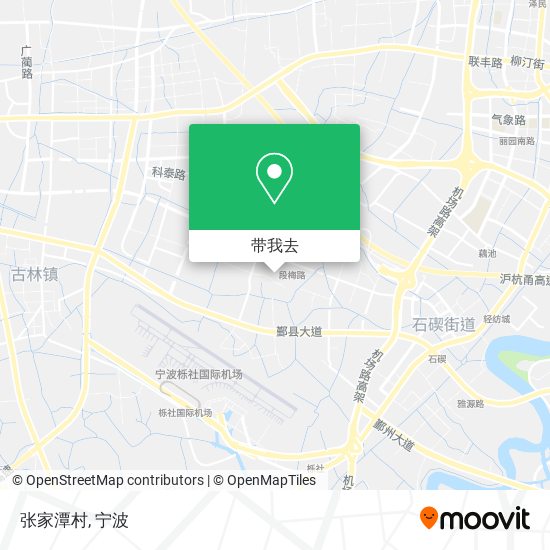 张家潭村地图