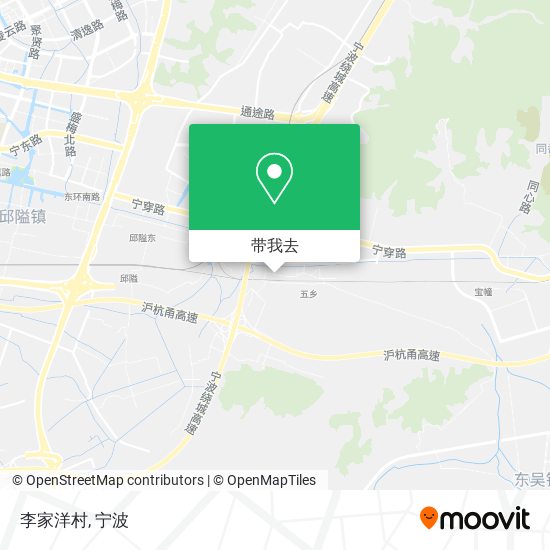 李家洋村地图