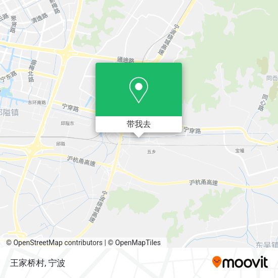 王家桥村地图