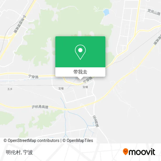 明伦村地图