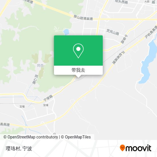 璎珞村地图