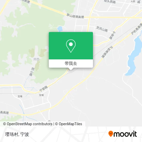璎珞村地图