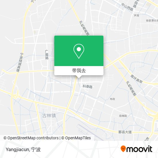 Yangjiacun地图