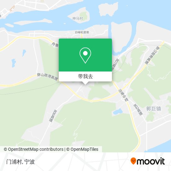 门浦村地图