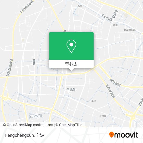 Fengchengcun地图