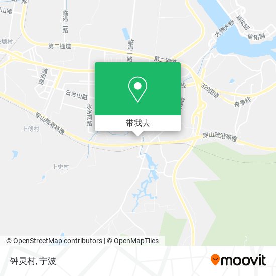 钟灵村地图