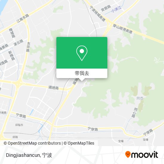 Dingjiashancun地图