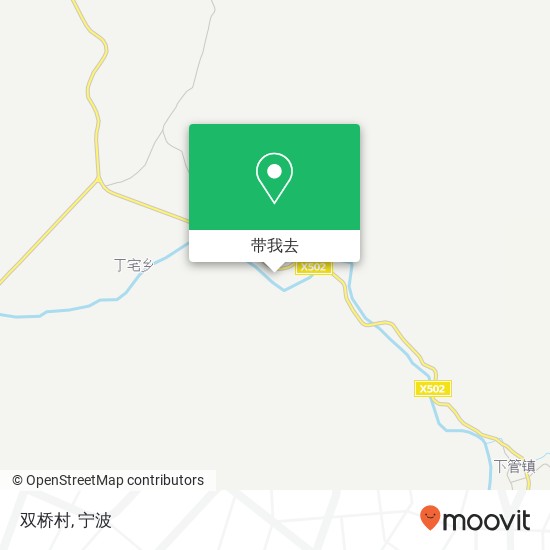 双桥村地图