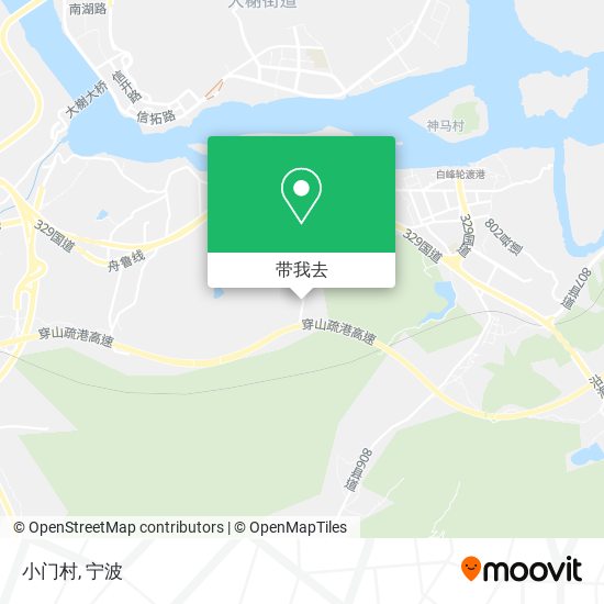 小门村地图