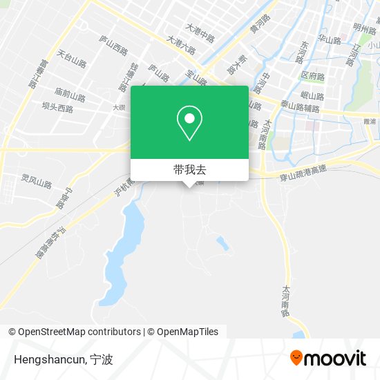 Hengshancun地图