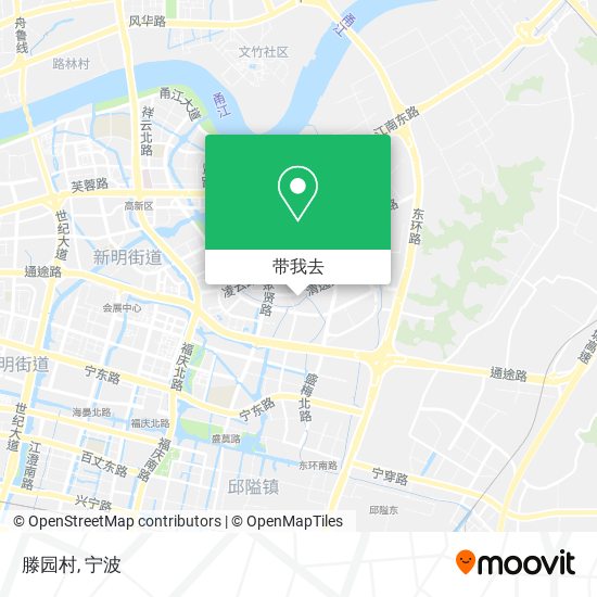 滕园村地图
