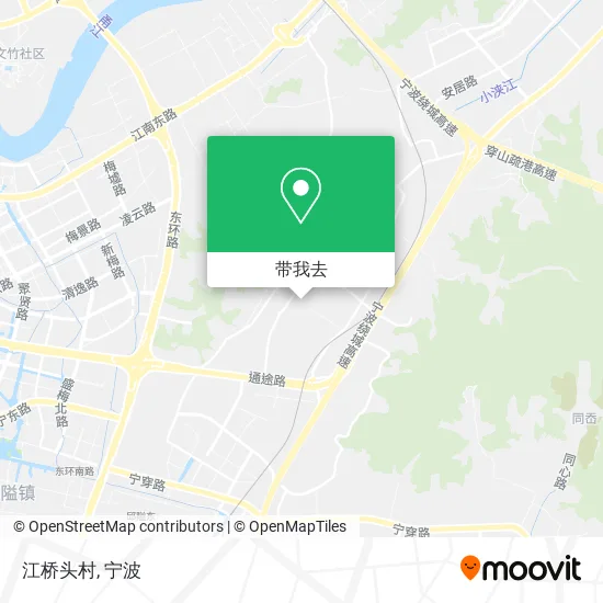 江桥头村地图