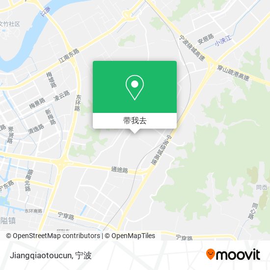 Jiangqiaotoucun地图