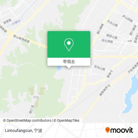Lintoufangcun地图