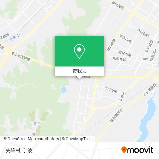 先锋村地图