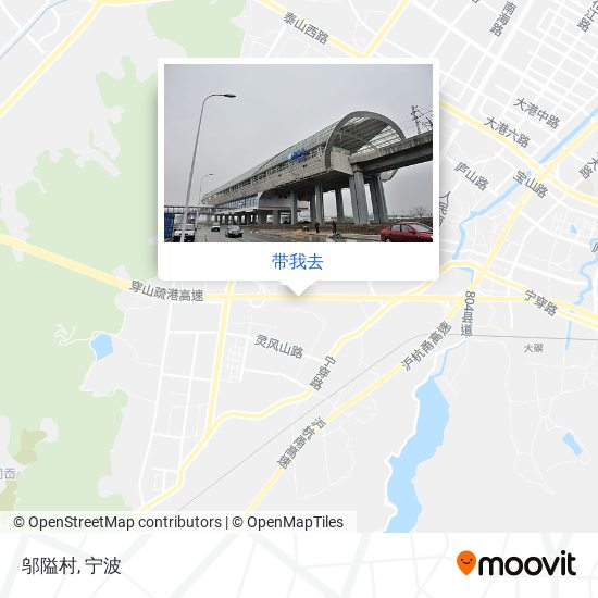 邬隘村地图