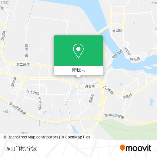 东山门村地图