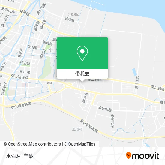 水俞村地图