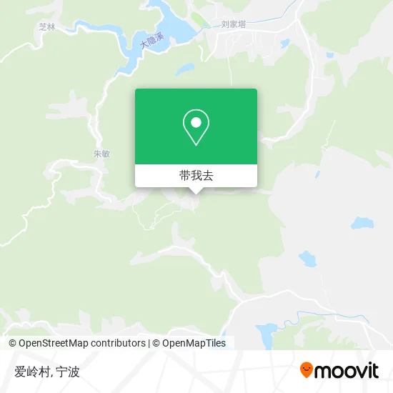 爱岭村地图