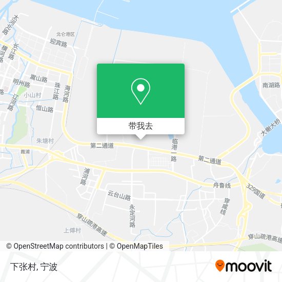 下张村地图