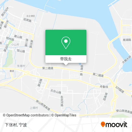 下张村地图