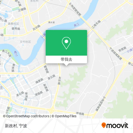 新政村地图
