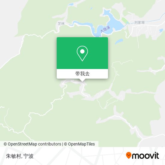 朱敏村地图