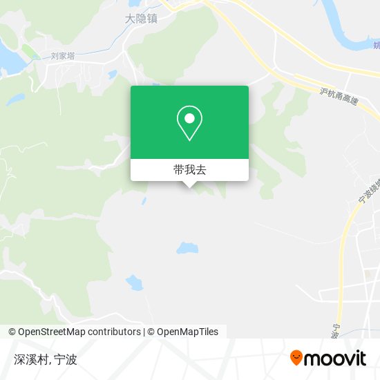 深溪村地图