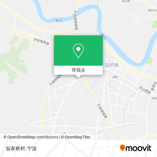 翁家桥村地图