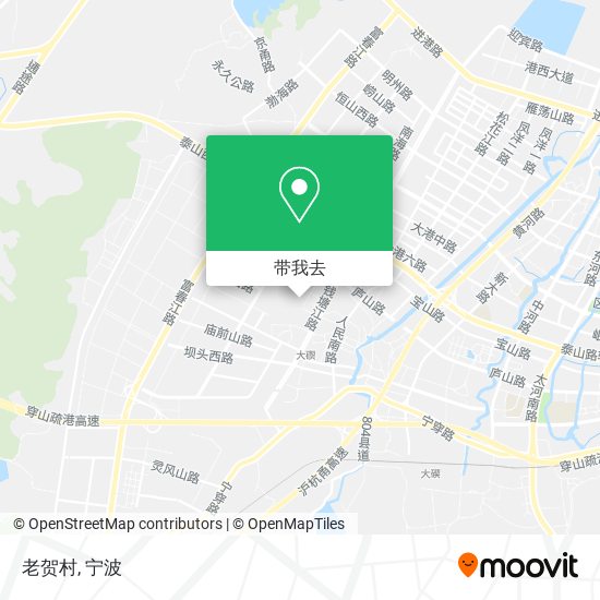 老贺村地图