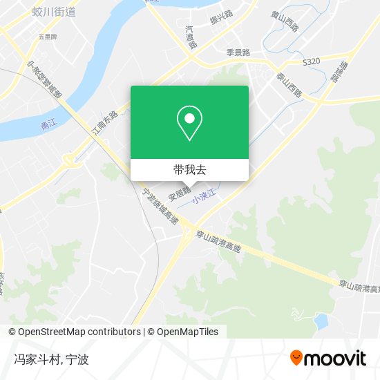 冯家斗村地图