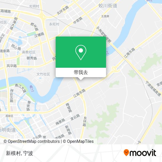 新模村地图