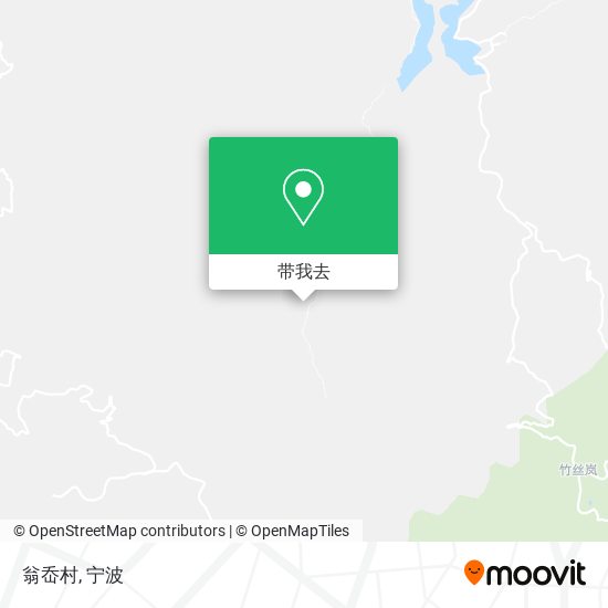 翁岙村地图
