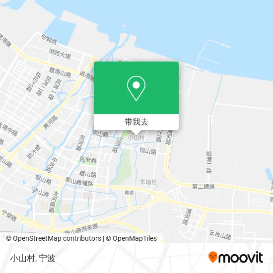 小山村地图