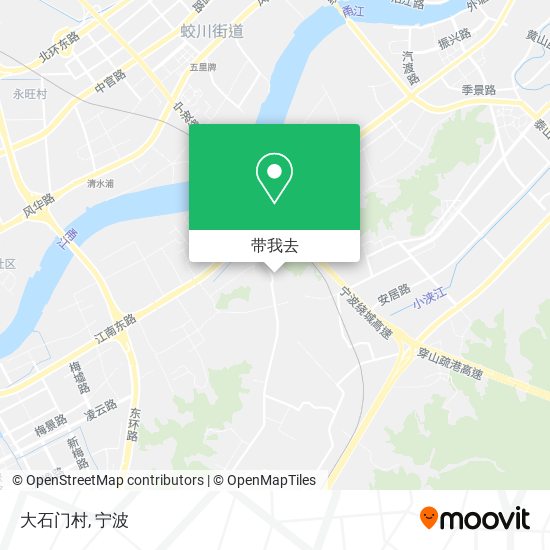 大石门村地图