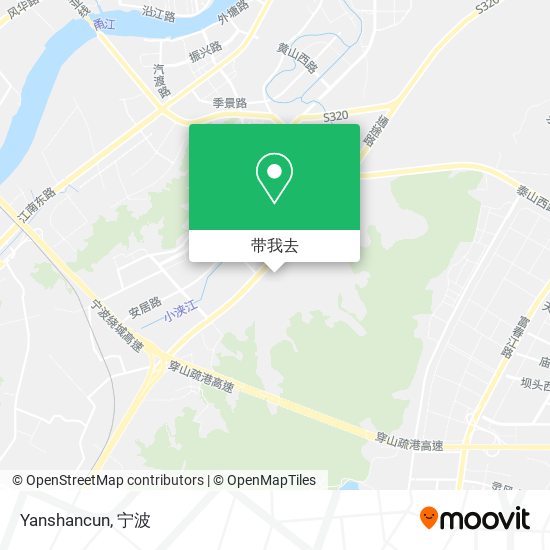 Yanshancun地图
