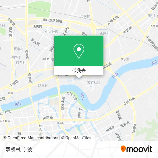 双桥村地图