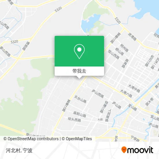 河北村地图