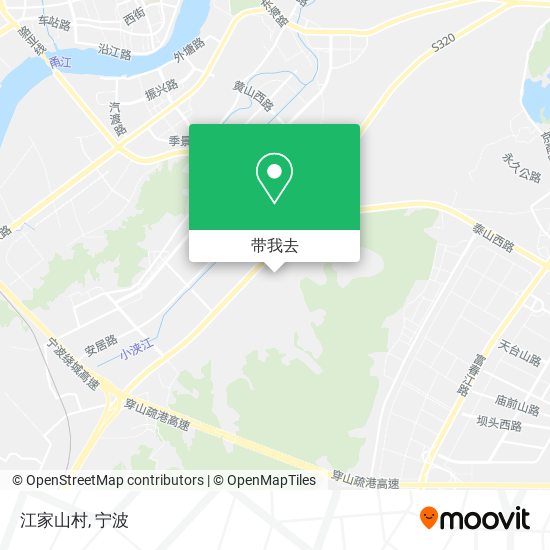 江家山村地图