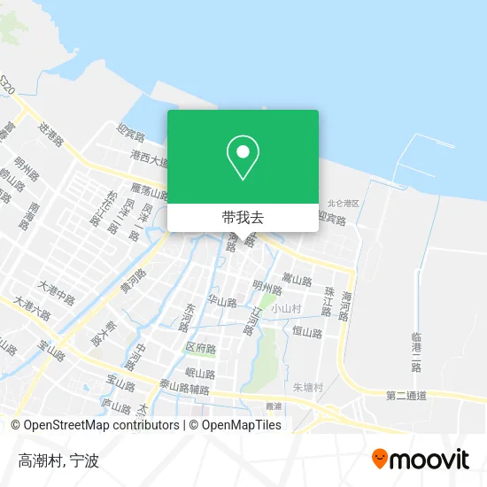 高潮村地图