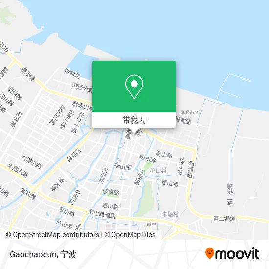 Gaochaocun地图