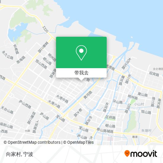 向家村地图
