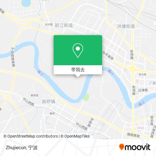 Zhujiecun地图