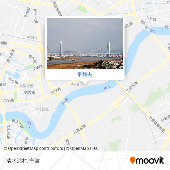 清水浦村地图