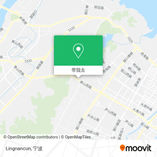 Lingnancun地图